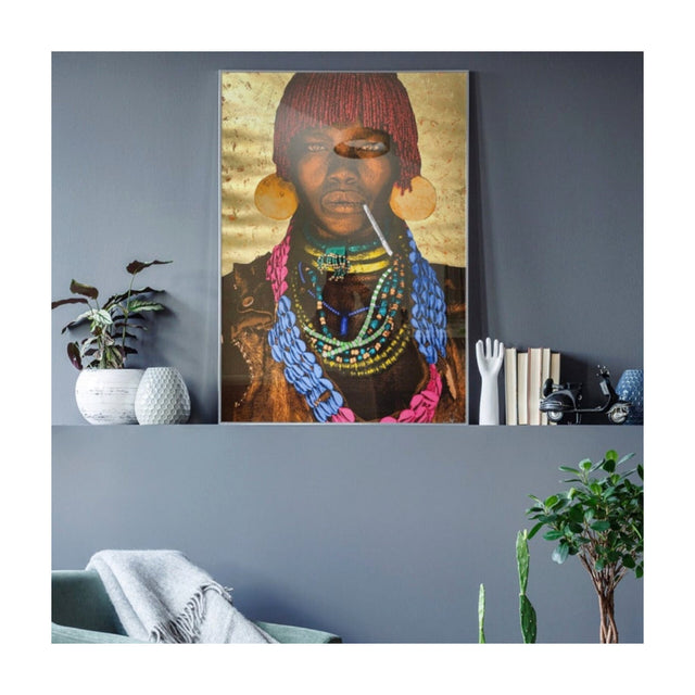 Ethiopian Hamar Woman Art Print