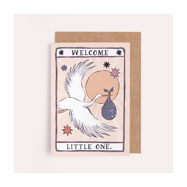 Stork New Baby Card