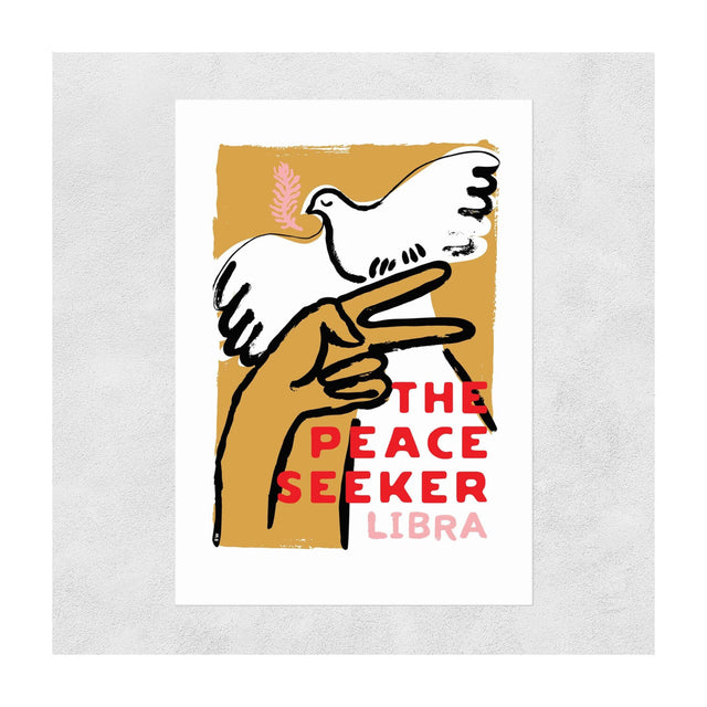 Libra - The Peace Seeker Card