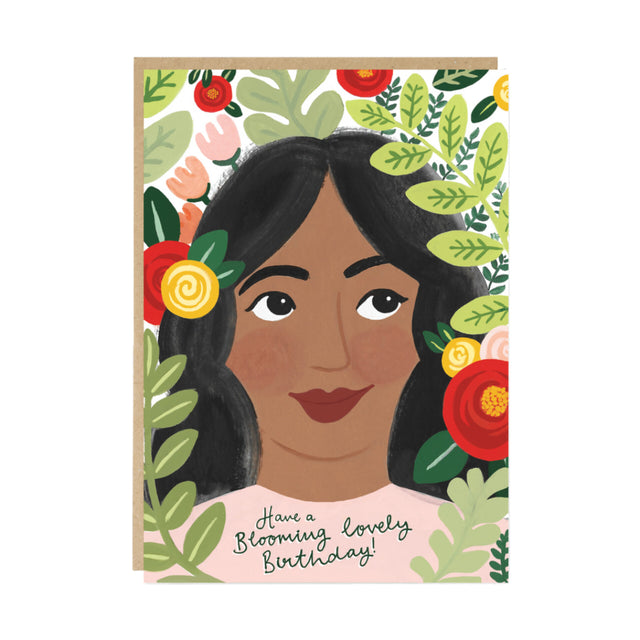 Dahlia Card