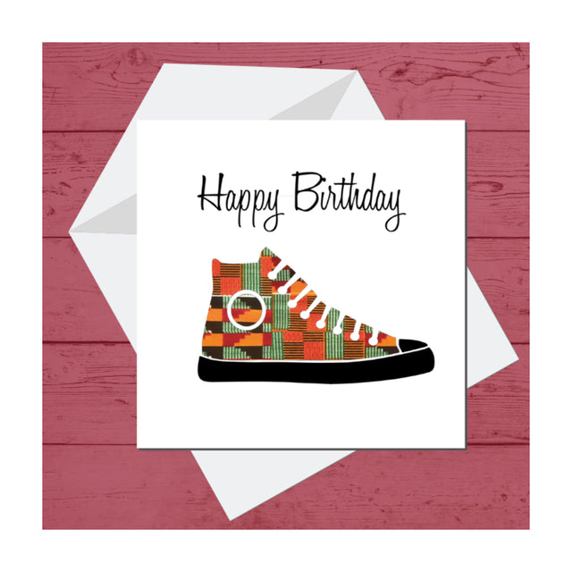 Afrokickz Birthday Card