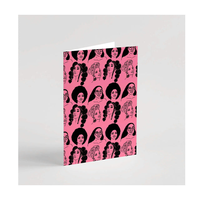 Black Girl Cuties Greeting Card