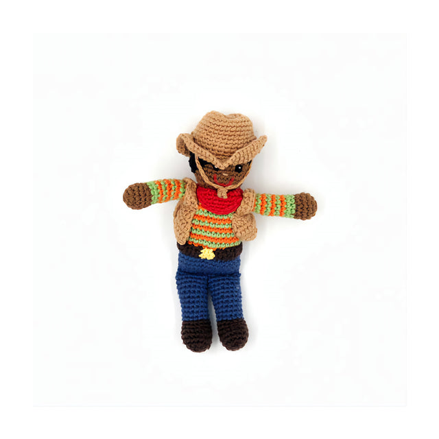 Fairtrade Handmade Cowboy Doll