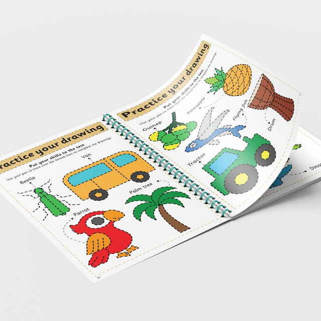 Dry-Wipe Interactive Activity Book And Pen