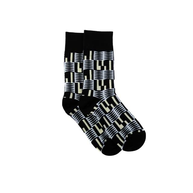 Zebra Afropop Socks