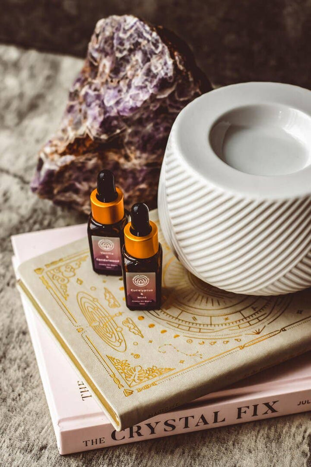 Flame-Free Ceramic Aromatherapy/Wax Burner