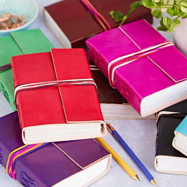 Coloured Leather Journal