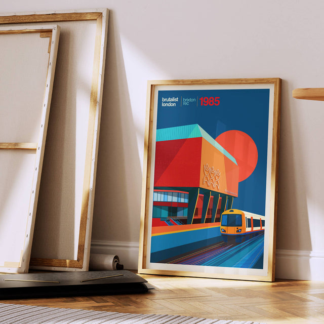 Brutalist London: Brixton Rec Art Print