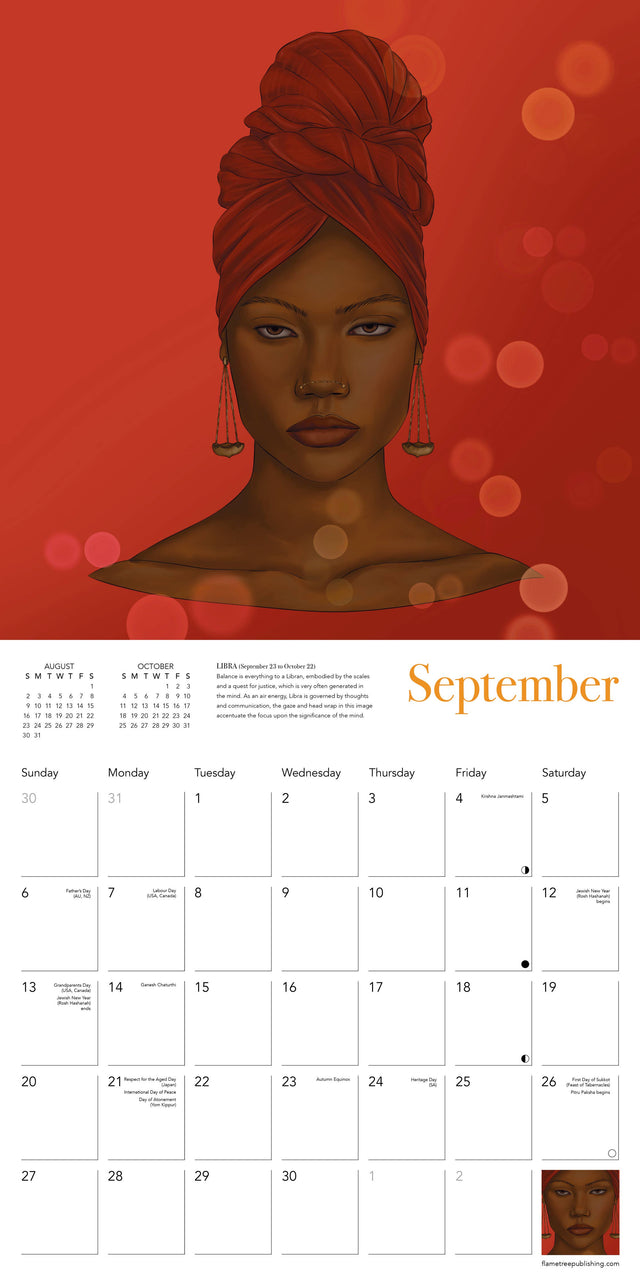 Tiahni Dayes Wall Calendar 2026