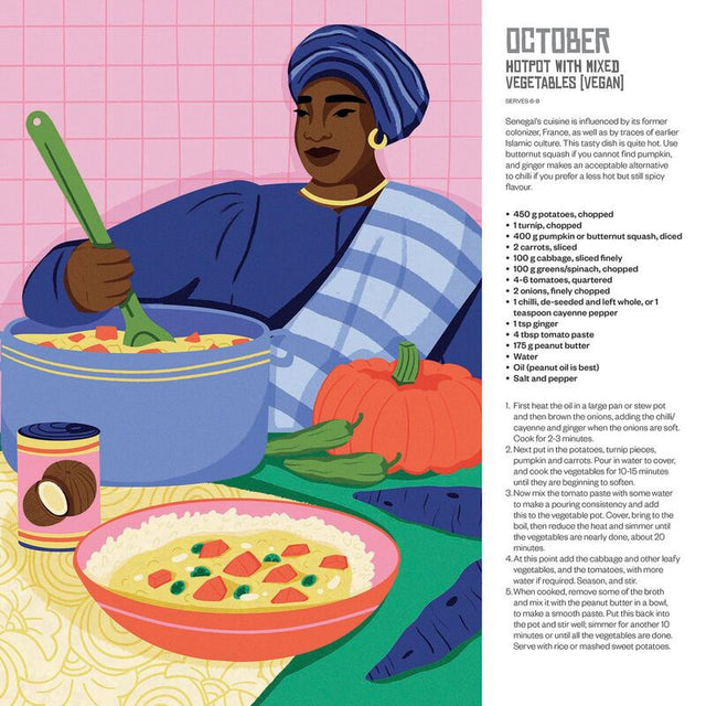 The World In Your Kitchen Wall Calendar 2024