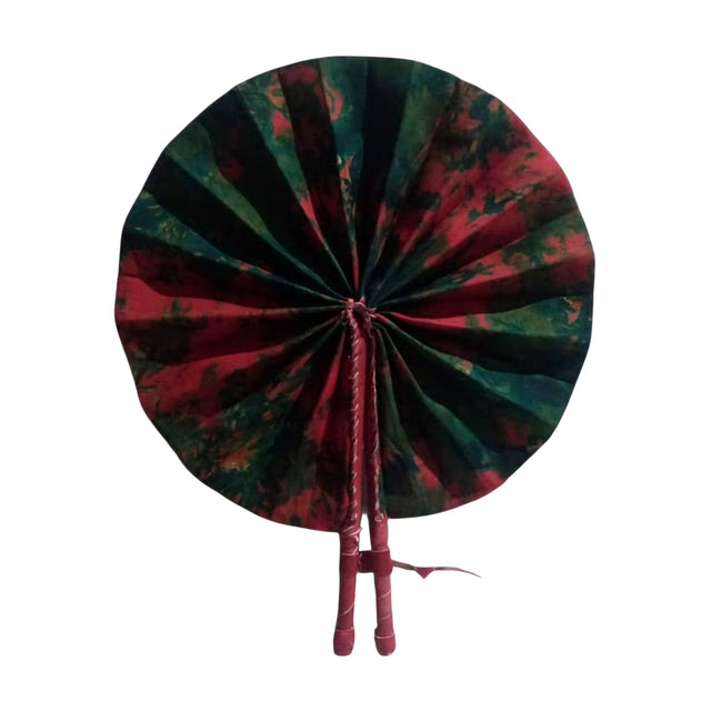 Wax-Resist Hand Fans