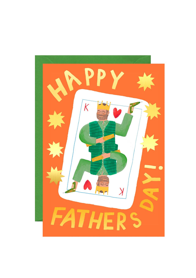 Fathers Day King Card