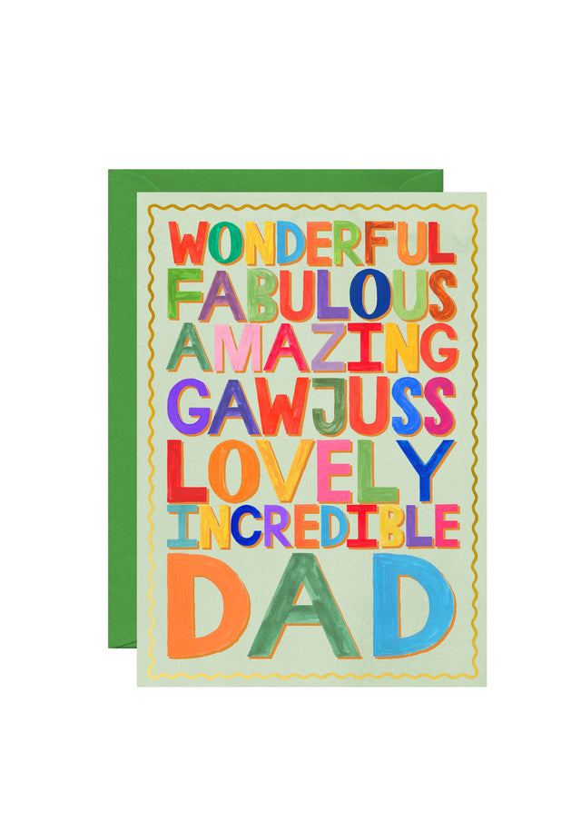 Fathers Word Card