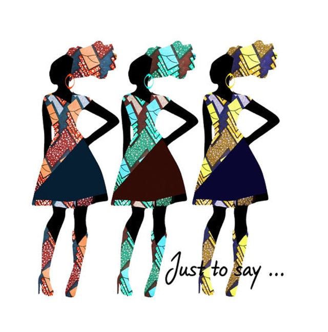 Just To Say Sistahs Card