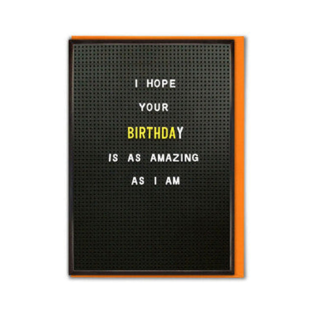 Amazing As I Am Card