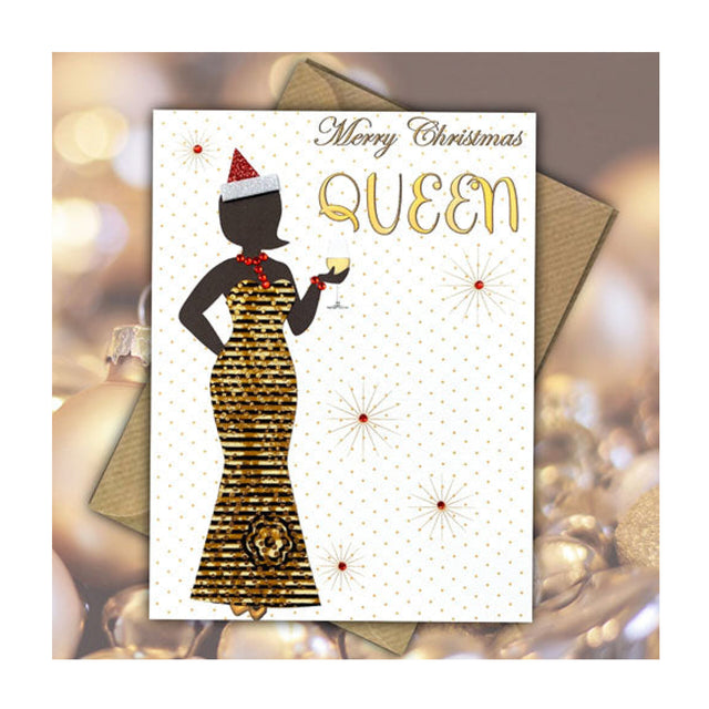 Merry Christmas Queen Card