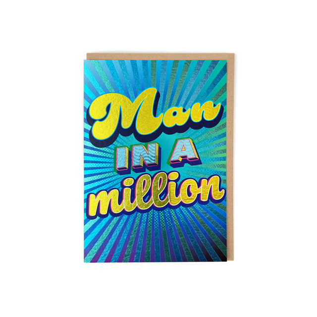 Man In A Million Card