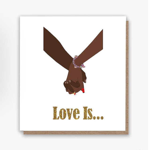 Love Is....Card (Hands)