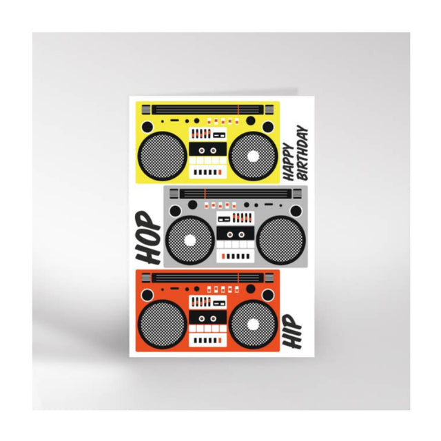 Hip Hop Happy Birthday Card