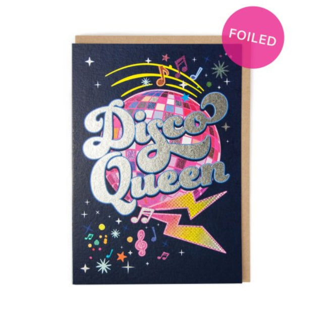 Disco Queen Card