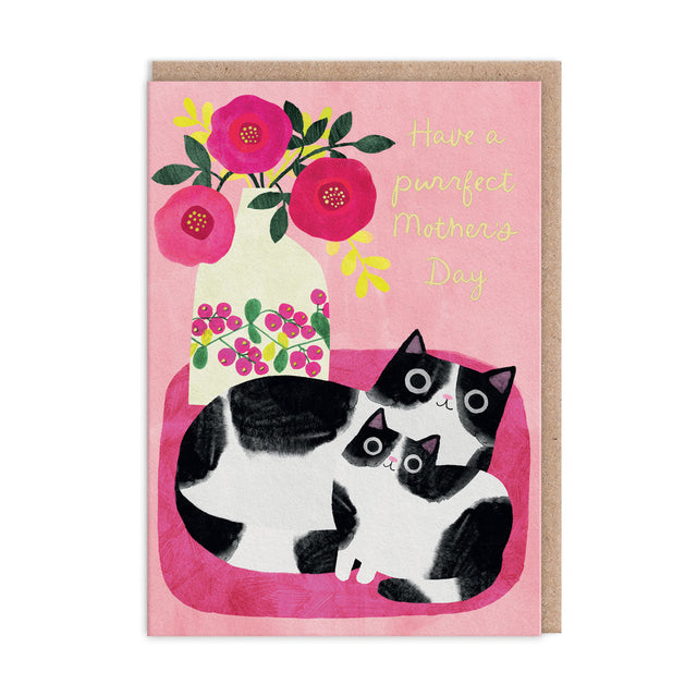 Happy Mothers Day Cats Card