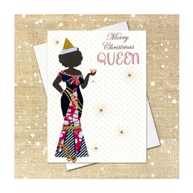 Merry Christmas Queen Card