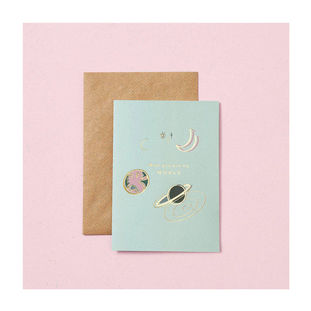 Mum You Are My World Card