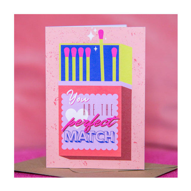 Love Matches Celebratory Card