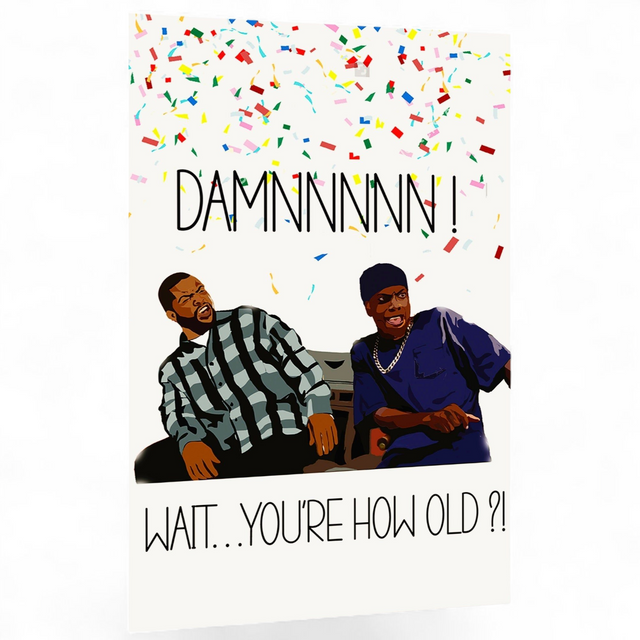 Damnnnn!!!! Birthday Card
