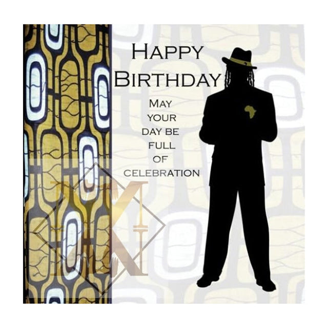 Loc Style Bro Celebration Card