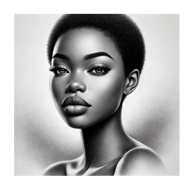 Pencil Beauty 1 Card