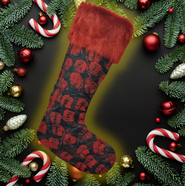 Luxury Batik Christmas Stocking