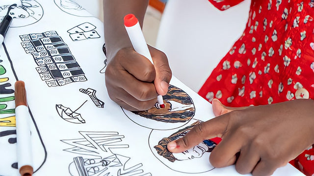 Africa Colour-In T Shirt