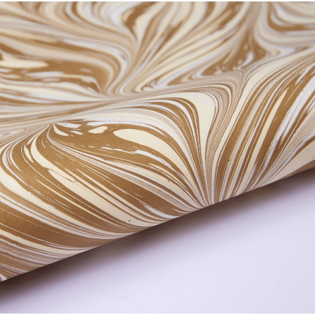 Hand Marbled Gift Wrap
