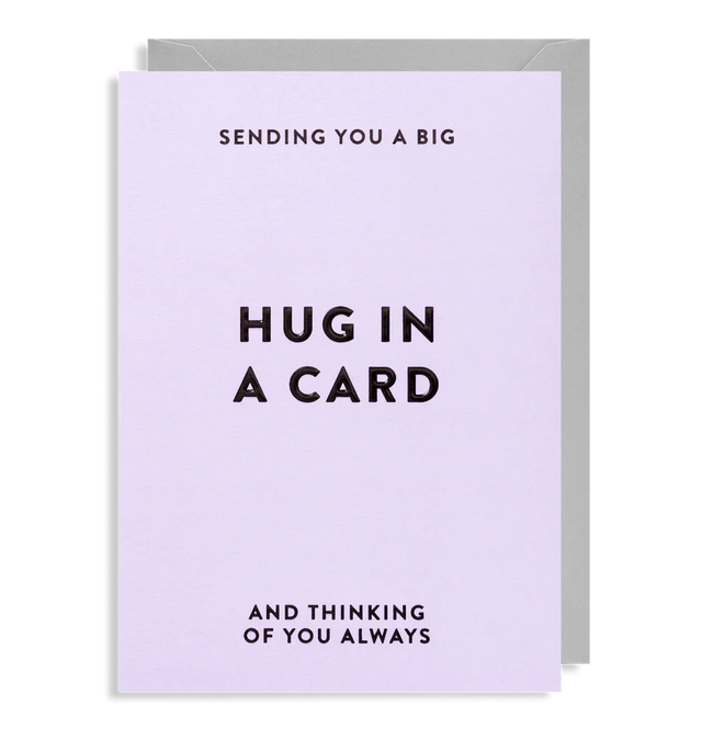 Sending A Big Hug in a Card
