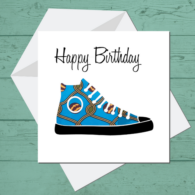 Afrokickz Birthday Card