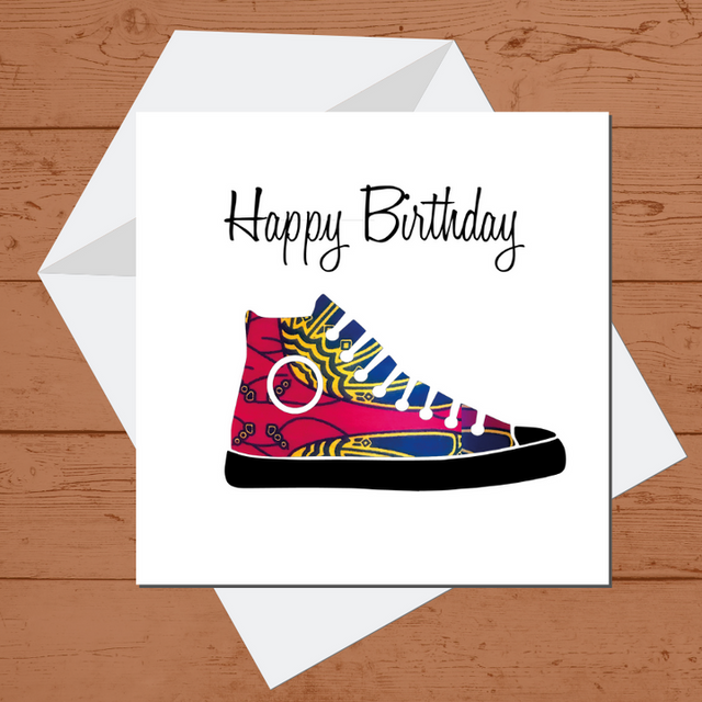 Afrokickz Birthday Card