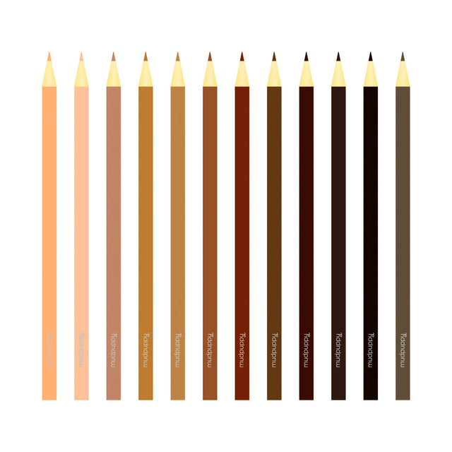 We Are Colourful Skin Tone Pencils