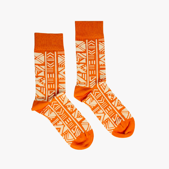Bogolan Afropop Socks