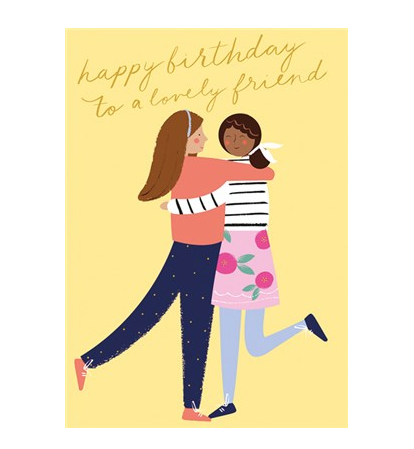 To a Lovely Friend Card