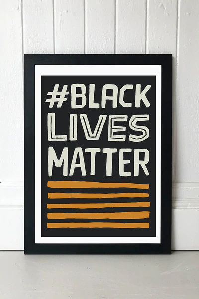 Black Lives Matter Art Print