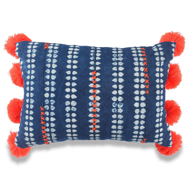 Pom Pom Baoule Cushion