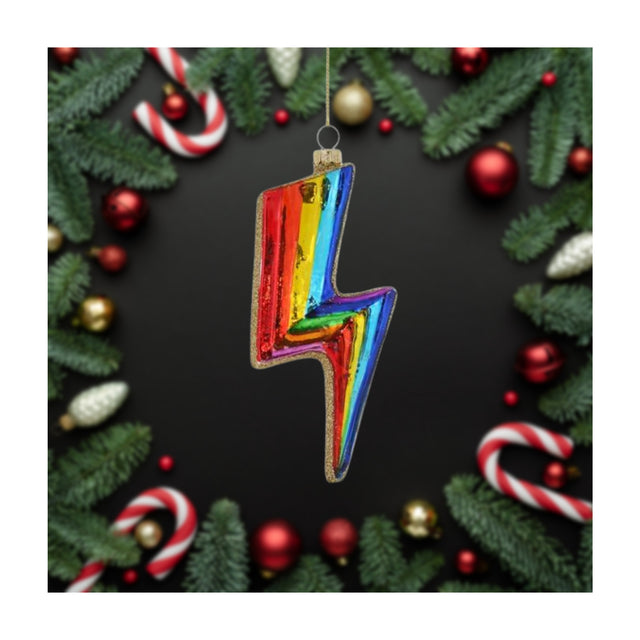 Rainbow Bolt Hanging Decoration