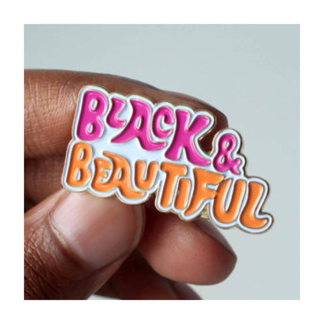 Black And Beautiful Pin