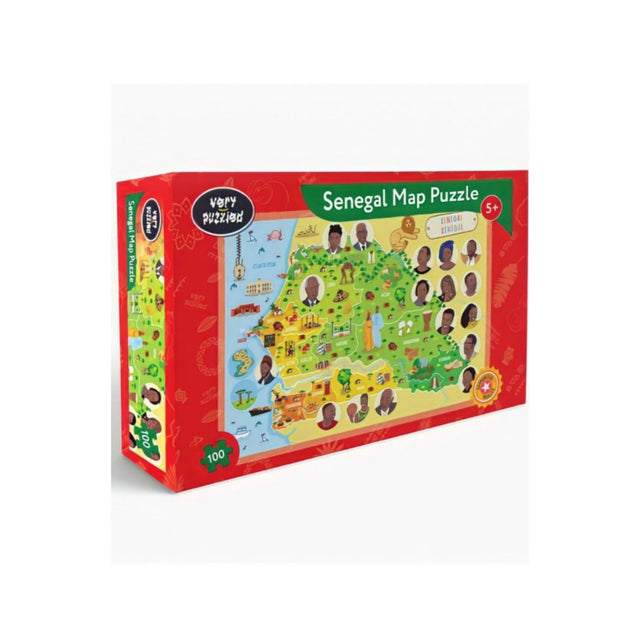 Senegal Map Puzzle