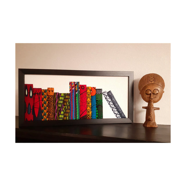 Book Collection Fabric Wall Art