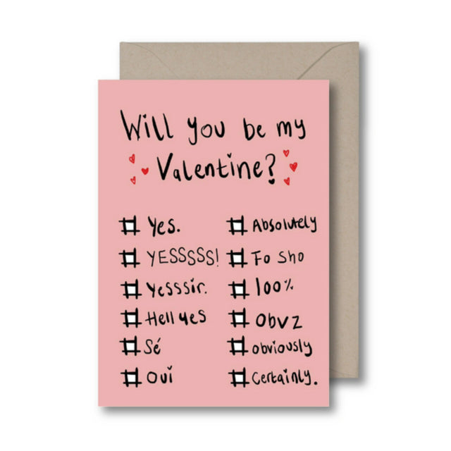 Will You Be My Valentine?