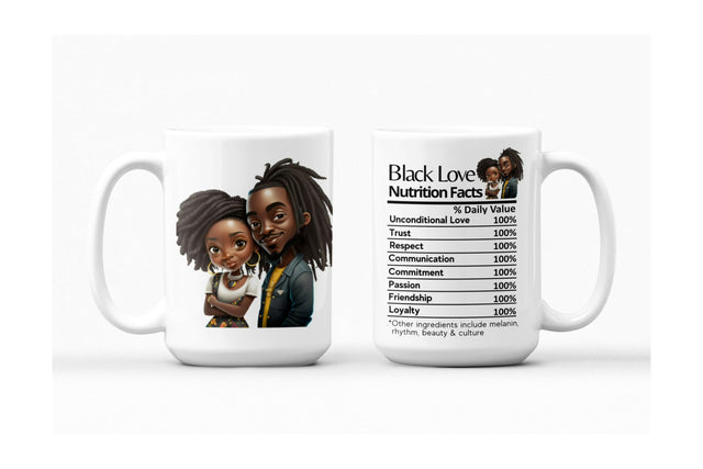 Black Love Nutrition Mug