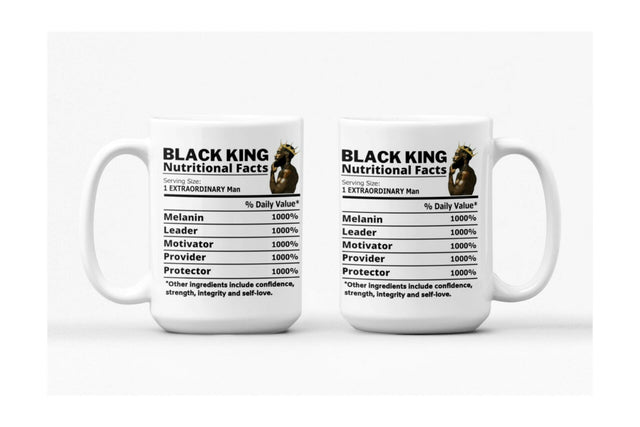 Black King Nutrition Mug