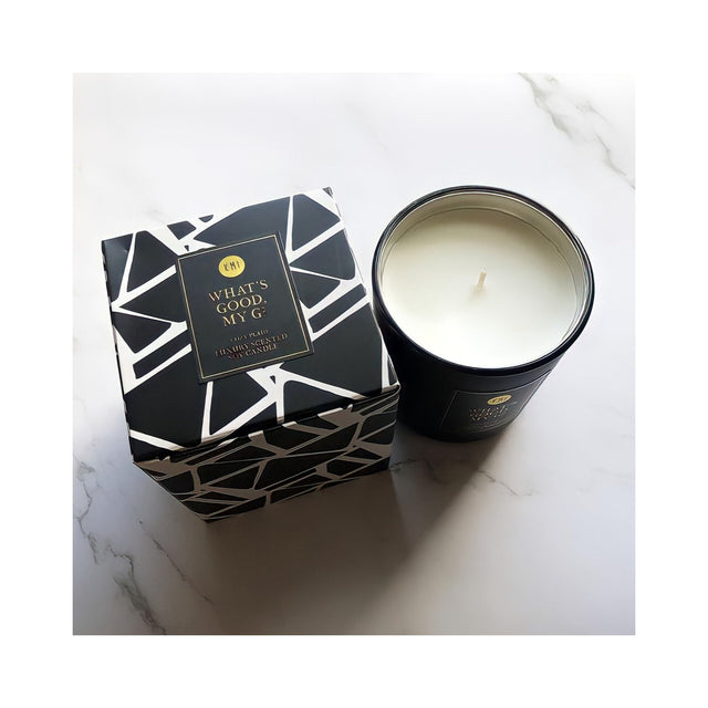 What's Good My G? Luxury Scented Soy Wax Candle